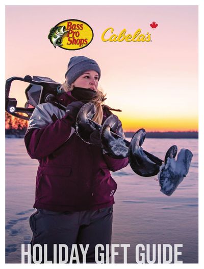 Cabela's Holiday Gift Guide Flyer November 4 to December 24