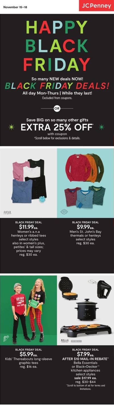 JCPenney Weekly Ad Flyer November 16 to November 23