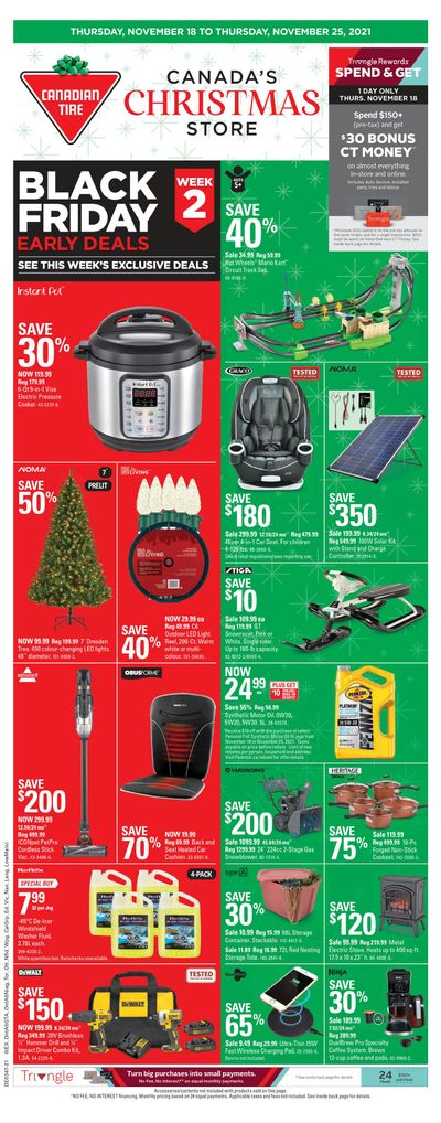 Canadian Tire Black Friday Deals (Atlantic) Flyer November 18 to 25, 2021