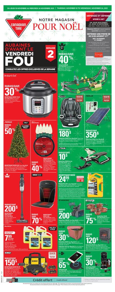 Canadian Tire Black Friday Deals (QC) Flyer November 18 to 24, 2021