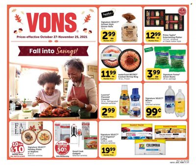 Vons (CA) Weekly Ad Flyer November 17 to November 24