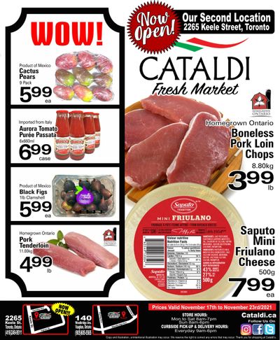 Cataldi Fresh Market Flyer November 17 to 23