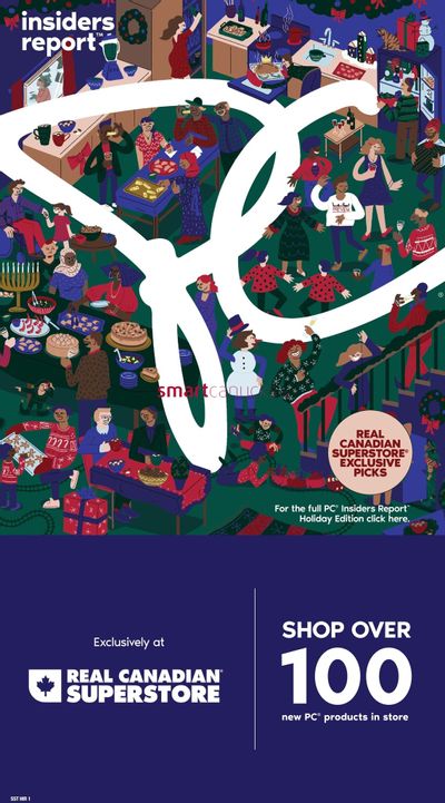 Real Canadian Superstore Insiders Report Flyer November 18 to January 5