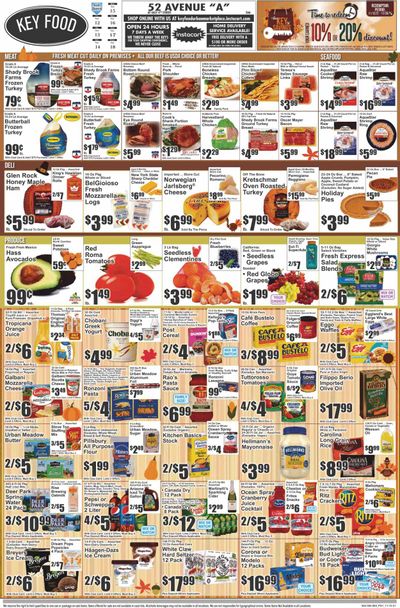 Key Food (NY) Weekly Ad Flyer November 17 to November 24