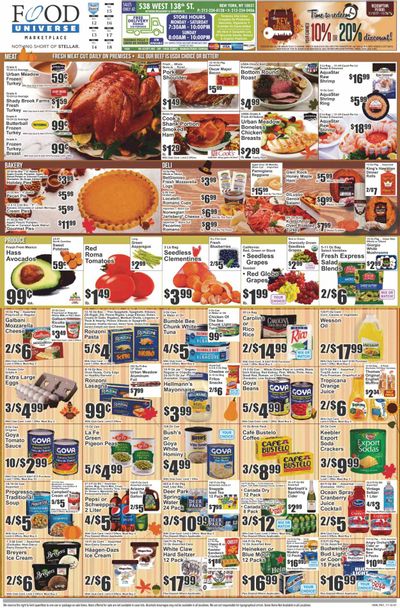 Key Food (NY) Weekly Ad Flyer November 17 to November 24