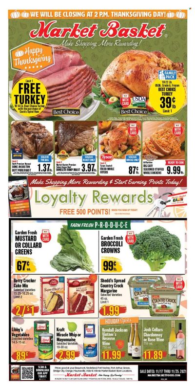 Market Basket (LA, TX) Weekly Ad Flyer November 17 to November 24