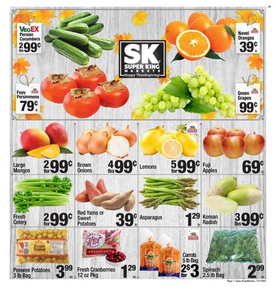 Super King Markets (CA) Weekly Ad Flyer November 17 to November 24
