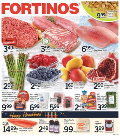 Fortinos Flyer November 18 to 24