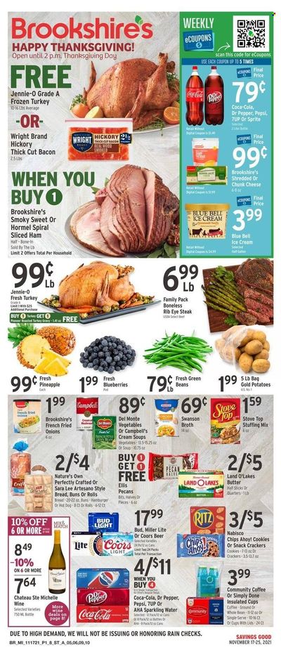 Brookshires (AR, LA, TX) Weekly Ad Flyer November 17 to November 24