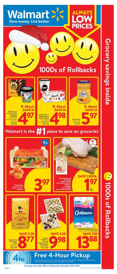 Walmart (Atlantic) Flyer November 18 to 24