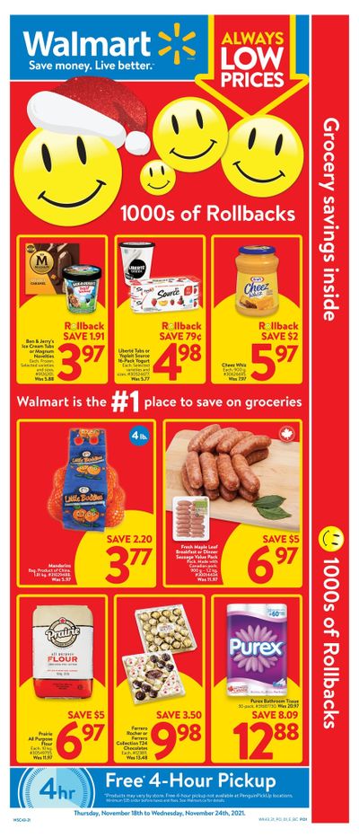 Walmart (West) Flyer November 18 to 24