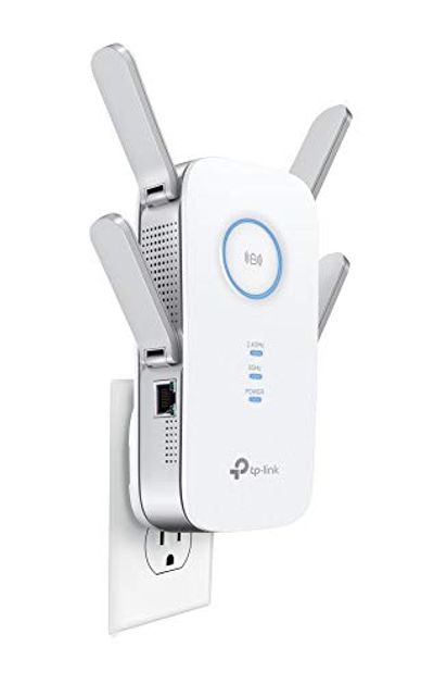 TP-Link AC2600 WiFi Range Extender RE650 - Up to 2600Mbps, Dual Band WiFi Repeater with Gigabit Port, Access Point Mode, 4x4 MU-MIMO, WiFi Booster to Extend WiFi Range Further $89.99 (Reg $129.99)
