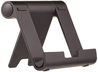 AmazonBasics Multi-Angle Portable Stand for iPad Tablet, E-reader and Phone - Black $10.33 (Reg $16.45)