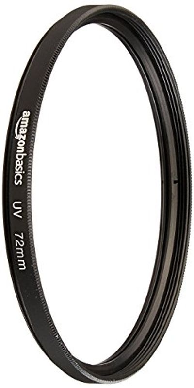 AmazonBasics UV Protection Camera Lens Filter - 72mm $6.6 (Reg $11.91)