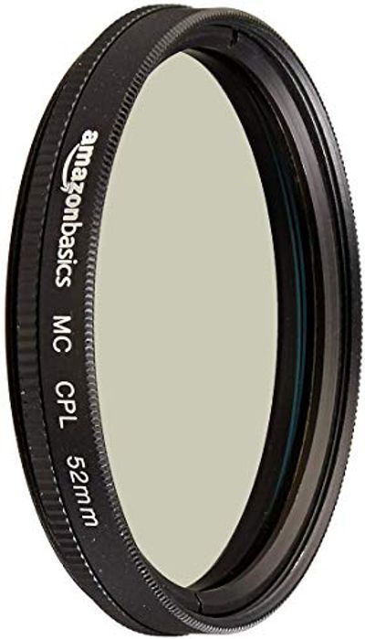 AmazonBasics Circular Polarizer Camera Photography Lens - 52 mm $11 (Reg $14.61)