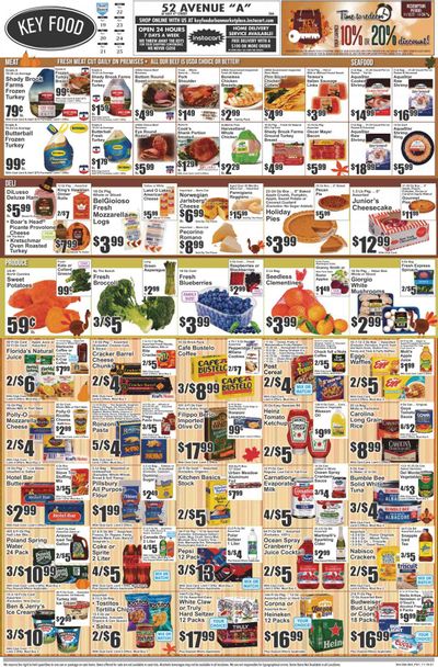 Key Food (NY) Weekly Ad Flyer November 18 to November 25