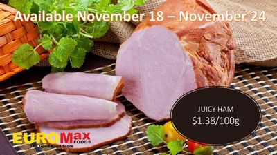 EuroMax Foods Flyer November 18 to 24