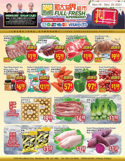 Full Fresh Supermarket Flyer November 19 to 25