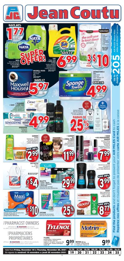 Jean Coutu (ON) Flyer November 19 to 25
