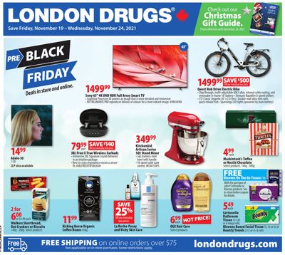 London Drugs Pre Black Friday Flyer November 19 to 24, 2021