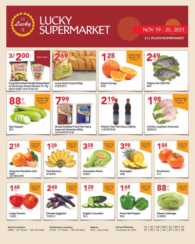 Lucky Supermarket (Edmonton) November 19 to 25