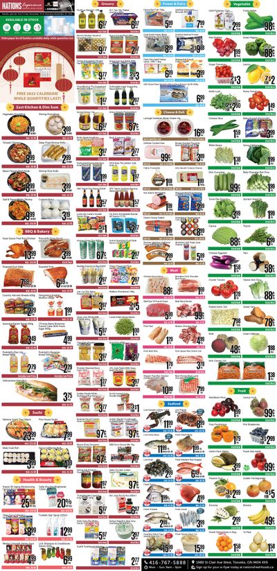 Nations Fresh Foods (Toronto) Flyer November 19 to 25