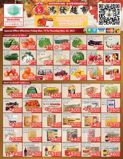 Superking Supermarket (North York) Flyer November 19 to 25