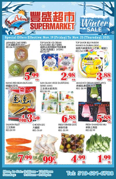 Food Island Supermarket Flyer November 19 to 25