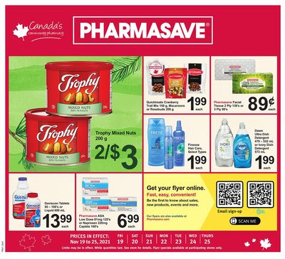 Pharmasave (ON) November 19 to 25