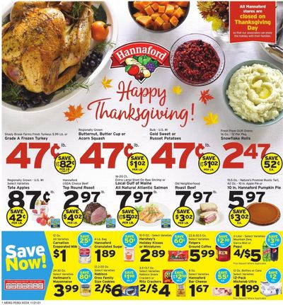 Hannaford (ME) Weekly Ad Flyer November 19 to November 26