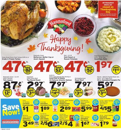 Hannaford (MA) Weekly Ad Flyer November 19 to November 26