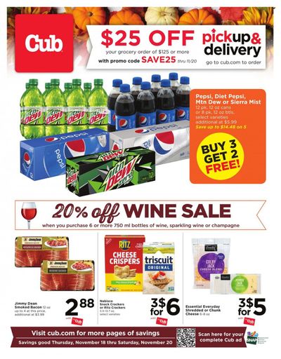 Cub Foods (MN) Weekly Ad Flyer November 19 to November 26