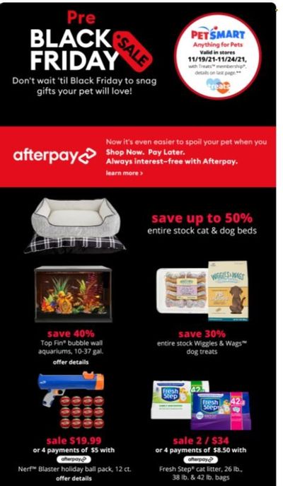 PetSmart Weekly Ad Flyer November 20 to November 27