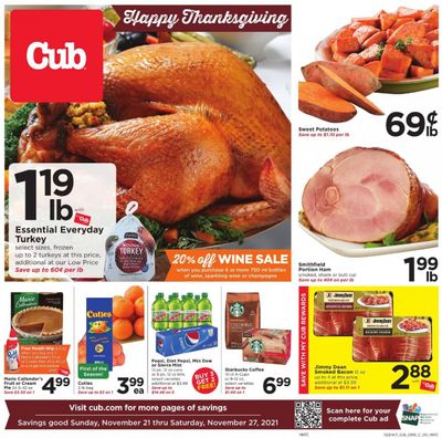 Cub Foods (MN) Weekly Ad Flyer November 21 to November 28