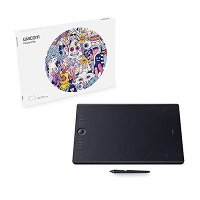Wacom Intuos Pro Digital Graphic Drawing Tablet for Mac or PC, Large, (PTH860) New Model, Black $469.18 (Reg $699.95)