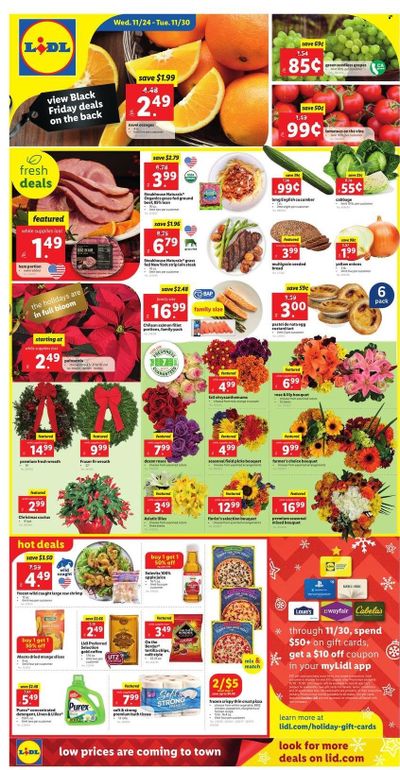 Lidl (GA, MD, NC, NJ, PA, SC, VA) Weekly Ad Flyer November 21 to November 28
