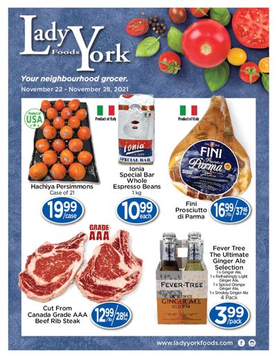 Lady York Foods Flyer November 22 to 28