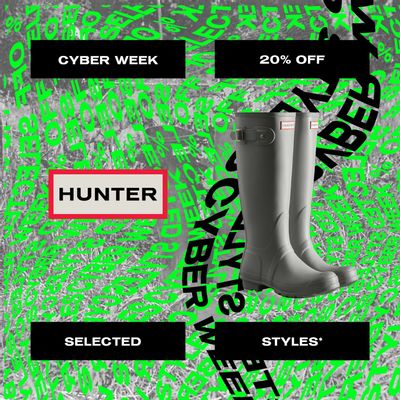 Hunter Boots Canada Black Friday Sale: Save 20% Off & More