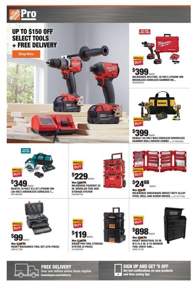 The Home Depot Weekly Ad Flyer November 22 to November 29