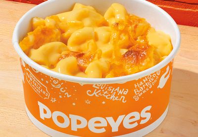 Popeyes Welcomes their New Rich and Creamy Homestyle Mac & Cheese