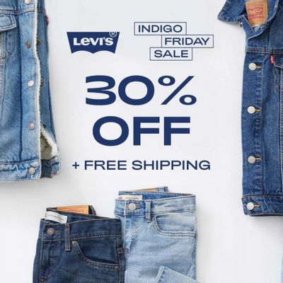 Levi’s Canada Indigo Black Friday Sale: Save 30% OFF + FREE Shipping