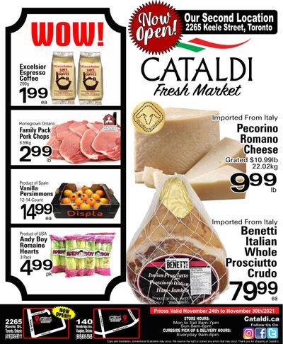 Cataldi Fresh Market Flyer November 24 to 30
