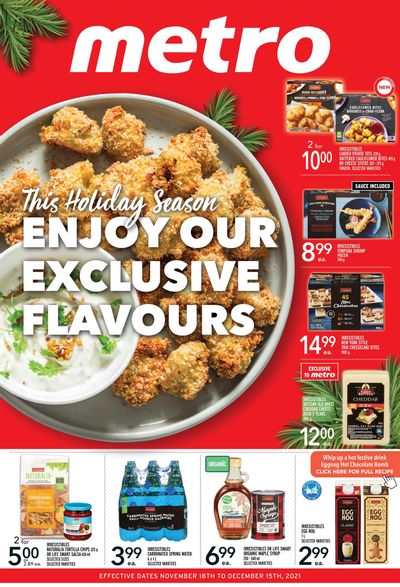 Metro Holiday Season Flyer November 25 to December 15 Metro Holiday Season Flyer November 25 to December 15