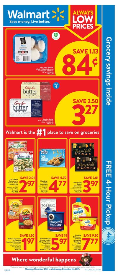Walmart (ON) Flyer November 25 to December 1