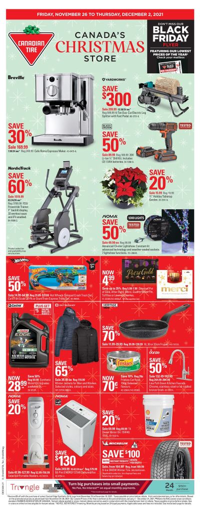 Canadian Tire (ON) Flyer November 26 to December 2