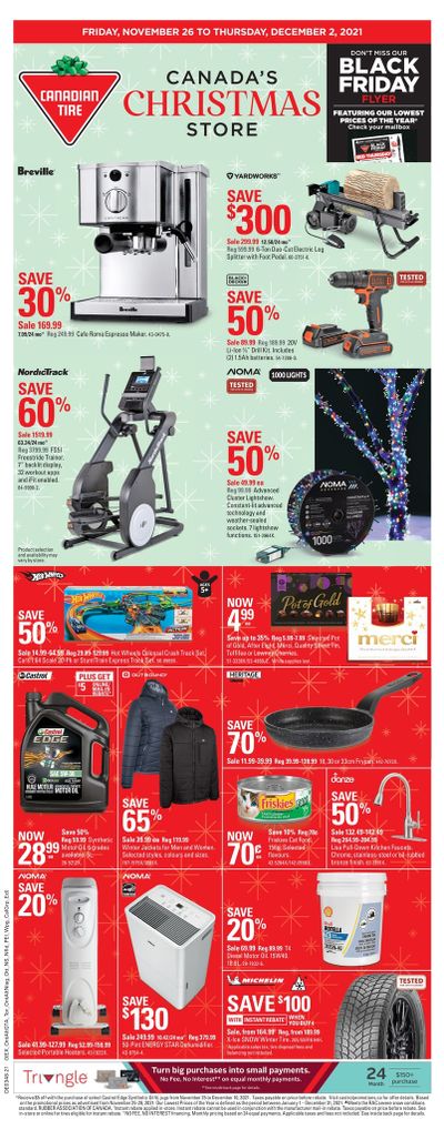 Canadian Tire (West) Flyer November 26 to December 2