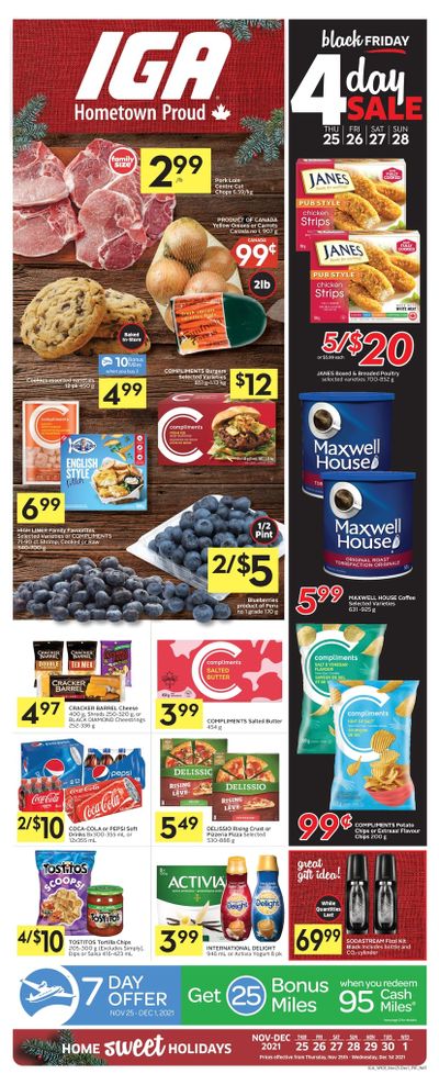 IGA (AB) Flyer November 25 to December 1