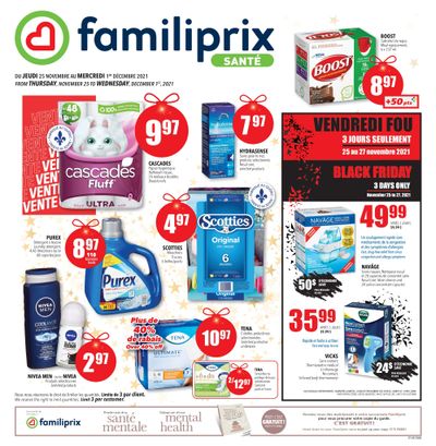 Familiprix Sante Flyer November 25 to December 1