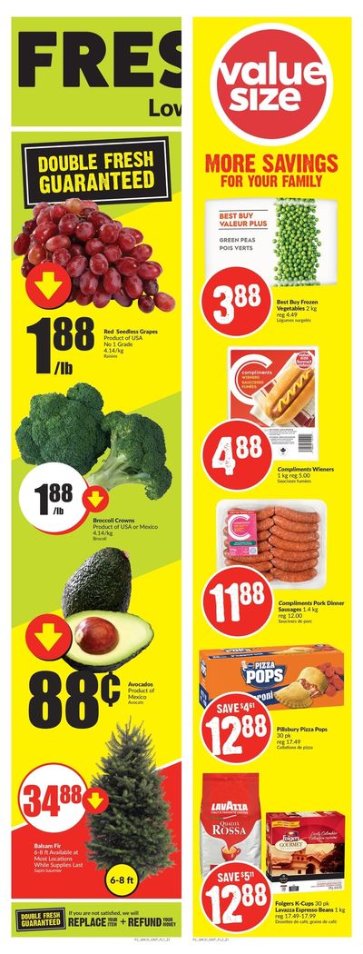 FreshCo (ON) Flyer November 25 to December 1 FreshCo (ON) Flyer November 25 to December 1