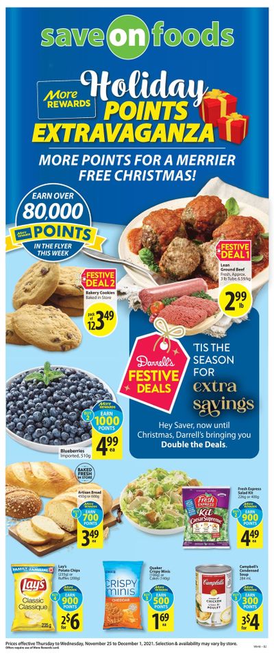 Save on Foods (AB) Flyer November 25 to December 1